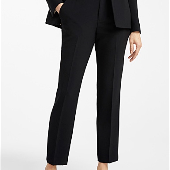 Simons Crepe semi-slim Pants - Picture 4 of 4